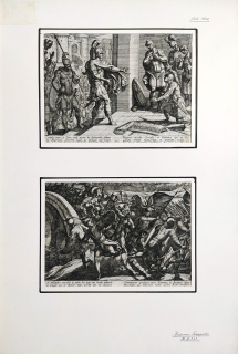 Tempesta, Antonio – předloha Otto van Veen, dva původní lepty (26 a 27), 1611