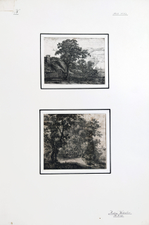 Waterloo, Anthoni – Dvě krajiny, dva původní lepty, ca 1660