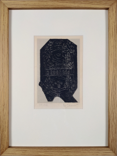 Sklenář Zdeněk – P. F. 1966, původní litografie, 1965