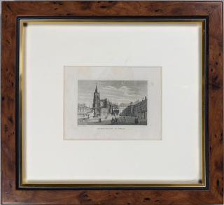 Praha – Praag, celkový pohled na Prahu, lept, grafika, prodej, 1660