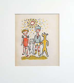 Čapek Josef – knižní ilustrace, barevná zinkografie, 1. vydání, 1929