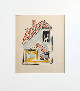 Čapek Josef – knižní ilustrace, barevná zinkografie, 1. vydání, 1929