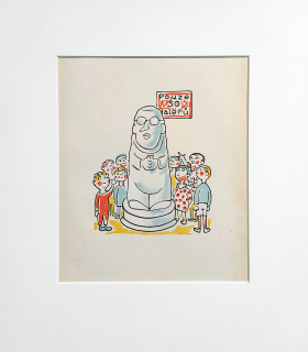 Čapek Josef – knižní ilustrace, barevná zinkografie, 1. vydání, 1929