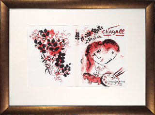 Chagall Marc – Lithographe III,, původní litografie, 1969