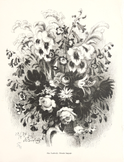 Švabinský Max – Kytice II, původní litografie, 1929