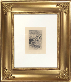 Renoir Pierre-Auguste – Le Chapeau épinglé, lept a suchá jehla na papíře, 1894