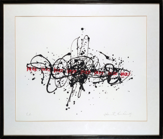 Kirchner Zdeněk – Jazz, Paříž, barevná litografie, autorský tisk, 80. léta 20. století
