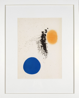 Miró Joan – Composition II., původní barevná litografie, 1961