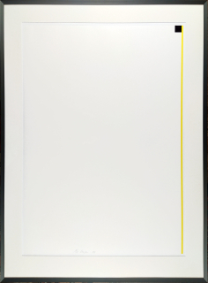 Grygar Milan – Polemika s čtvercem, číslovaná serigrafie IV/XII, 1999