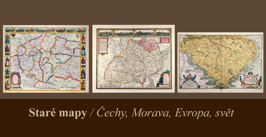 Staré mapy | Prodej | Historické mapy do roku 1860