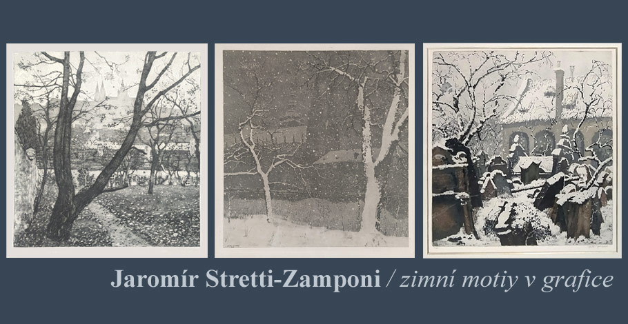 Jaromír Stretti-Zamponi – český malíř a grafik | Prodej grafiky