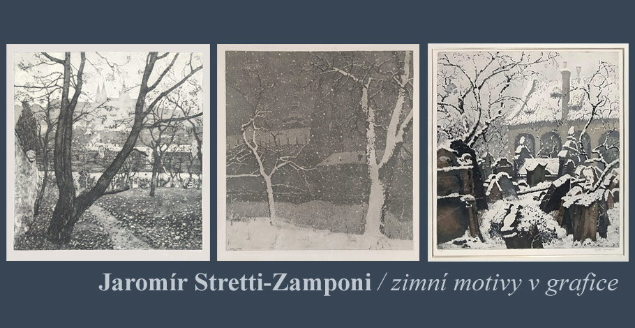 Jaromír Stretti-Zamponi – český malíř a grafik | Prodej grafiky