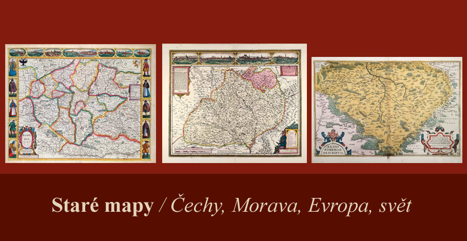 Staré mapy | Prodej | Historické mapy do roku 1860
